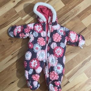 Brand New Carters 3-6 month snow coat for girls.